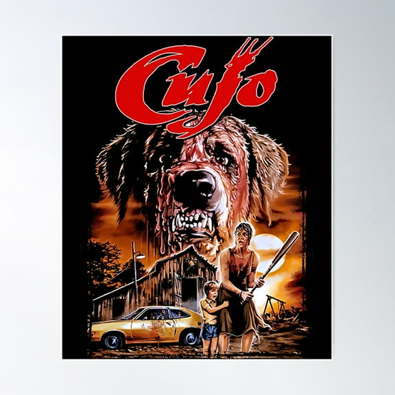Cujo Poster Wall Art, Modern Wall Decor For Living Room Bedroom, 12x18 UNFRAMED