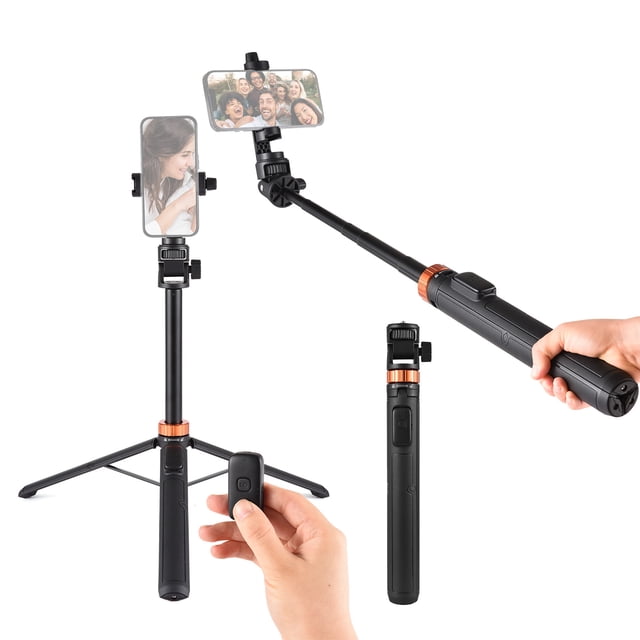 Selfie Stick,With 1/4 70in Stick Stand With Shutter Live Screw Remote Inch Screw Handheld Stand 1/4 Inch Shutter M080 Stick Screw Video 70in Stand Video Shutter