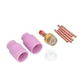 thumbnail image 3 of Kit TIG de lentes de gas, 9 piezas/juego de lentes de gas TIG Accesorios de soldadura TIG Pinzas de lentes de gas TIG Cuerpo construido para precisión, 3 of 8