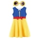 thumbnail image 5 of Vestido de verano para niña, ropa informal de sirena, color rosa, Rapunzel, estilo coreano, 2-10T, 5 of 5