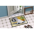 thumbnail image 2 of Carolines Treasures SS8135MAT Paillasson Intérieur Extérieur 18 x 27 Po. Bull Terrier, 2 of 4