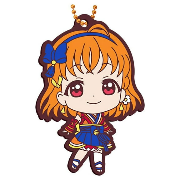 Love Live! Sunshine!! Mascot 03 Takami Chika Rubber Trading Strap