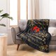 thumbnail image 5 of LHSHID 50th Anniversary Throw Blanket Gifts 50th Golden Wedding for Couple Parents Grandparents Friends Golden 50 Years of Marriage Gift Ideas Throw Blankets 60x80in, 5 of 6