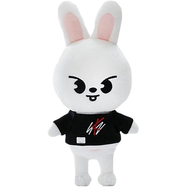 Peluche de conejo blanco para niños, peluche de Stray Skzoo de 20,8 cm, bonito peluche de Skzoo, muñeco de peluche suave de Skz para niños