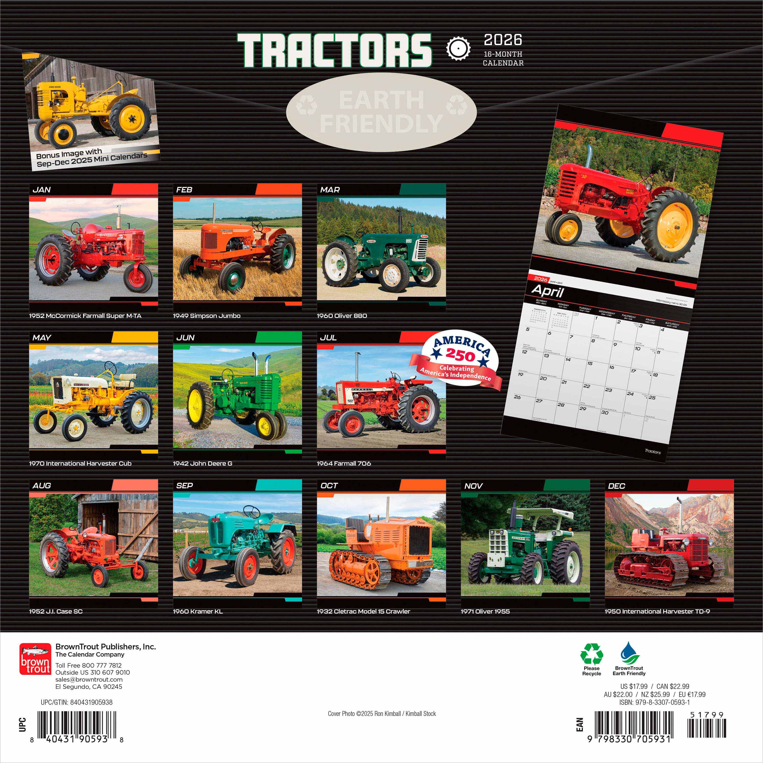 Tractors 2026 Square Flap