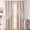 Khaki, variant on Star Lace Blackout Curtains Double Layer 2-in-1 Sheer & Blackout Liner Thermal Insulated Drapes for Bedroom Living Room