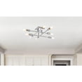 thumbnail image 4 of Script 8 lights chrome flush mount, 4 of 9
