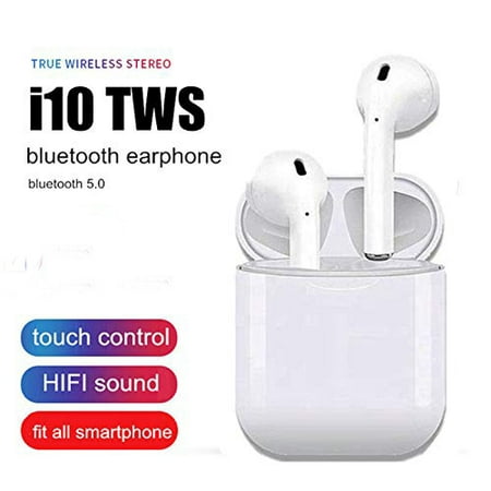 zege procent pik I10 Touchless Control Wireless 5.0 Stereo Dual Ear Calling Earbuds,  Headphone for IOS & Android | Walmart Canada