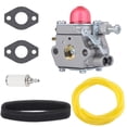 thumbnail image 2 of MYG Carburetor Replacement Kit for Murray 16\" Straight Shaft Trimmer & Craftsman 25cc, Compatible with for TB80EC TB32EC, Includes Gasket, Filter, Fuel Filter & Pipe, 2 of 9