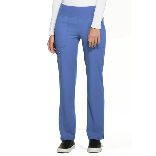 Elle Simply Polished Female Mid Rise Straight Leg Pullon Medical Scrub