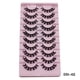 thumbnail image 5 of 10 Pairs Artifical Lashes Hand-made Natural Long Thick Fluffy Fake Eyelashes, 5 of 5