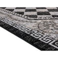 thumbnail image 2 of MDA Rug Imports Glamour Collection Polypropylene Area Rug Black/Beige 2'1'' X 3'3'' 2' x 3' Rectangle, 2 of 5