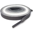 thumbnail image 3 of Flat Colorful Shoelaces Gradient Rainbow Shoe Lace Shoestring 2 Pair, Gradient Gray,55 inches(140CM), 3 of 7