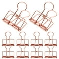 thumbnail image 3 of Shisuyan 10Pcs Binder Clips Metal Binder Paper Clamps Office Document Clips for Paperwork, 3 of 9