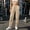 Khaki, variant on Vrorvz Womens Jogger Pants Drawstring Elastic Waisted Pant Solid Color Casual Loose Trouser for Ladies