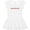 AA-White, variant on Inktastic Sock Monkey Heart Border Girls Toddler Dress