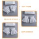 thumbnail image 3 of Houderco 1Par Falsas De Con Floral Para Decorar Y Faldas, 3 of 8