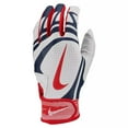 thumbnail image 2 of Nike Huarache Edge Adult Baseball Batting Gloves Pair Navy | Red 2XL, 2 of 2