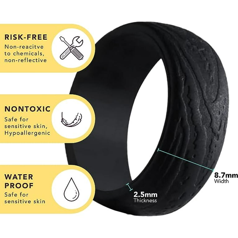 Personalized rubber online rings