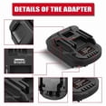 thumbnail image 3 of Power Tools Adapter Converter for Hilti 22V B22 Li-ion Battery for Ma*kita 18V Electric Tools, 3 of 4