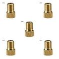 thumbnail image 1 of 10 Pcs Presta à Schrader Opération Simple Accessoires de Vélo Adaptateur de Valve Outil de Conversion Pratique Convertisseur de Valves 10 Pcs 5Ensemble, 1 of 6