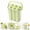 Green, variant on 6-Cavity Popsicle Mold Set with Storage Box and Carry Handle, Reusable Ice Pop Molds for Juice and Yogurt, 108 x 75 x 120 mm