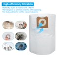 thumbnail image 4 of EIMELI 10pcs Vacuum Cleaner Dust Bag 12-16 Gallon Double Layer Dust Collection Filter Bags Wet Dry Vacuum Filter Bags Compatible with Rigid 12-16 Gallon Vacuum, 4 of 11