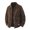 (Casual 69)Coffee, variant on Mens Shirt Casual Blouse Solid Color Color Fashion Long Sleeve Turndown Collar Button Cardigan Tops Tees