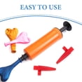 thumbnail image 2 of Miangastore 50pcs Inflatable Pump Nozzle: Portable Plastic Hand Air Pump Replacement Nozzles For Inflatable Balls - Compact For Easy Use And Carry, 2 of 8