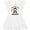 AA-White, variant on Inktastic Daddys Little Monkey Girls Toddler Dress