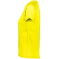 thumbnail image 5 of Holloway Sportswear S Girls Swift Wicking Shirt Bright Yellow 222951, 5 of 5