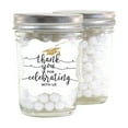 thumbnail image 2 of White and Gold Glittering Graduation, Fancy Frame Gift Tags, Thank You for Celebrating With Us, 24-Pack, 2 of 2