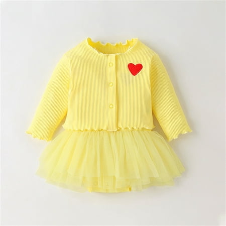 

NIUREDLTD Babys Girls Boys Knit Ribbed Solid Spring Winter Long Sleeve Cardigan Romper Dress Hat Clothes Set