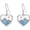 Heart Mustard Seed, variant on Western Cow Skull Earrings 925 Sterling Silver Texas Longhorn Cow Skull Dangle Earrings Western Turquoise Cowgirl Cowboy Jewelry Gifts for Women