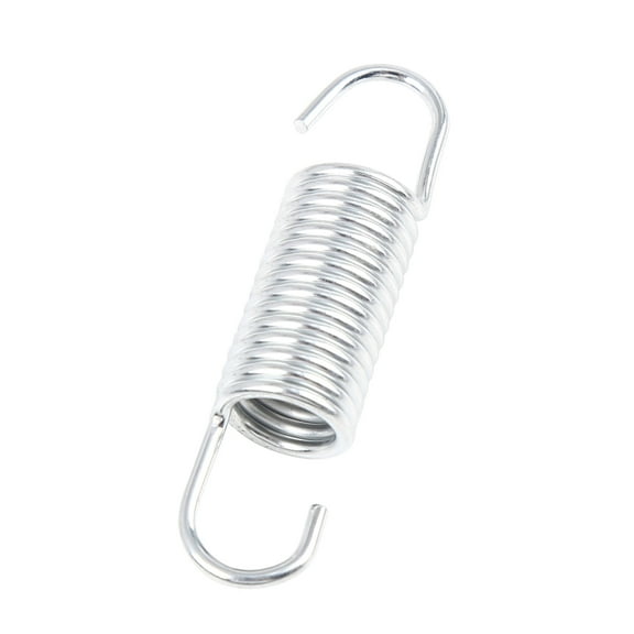 6cm Long Motorcycle Motorbike Silver Tone Kickstand Return Spring for GN125