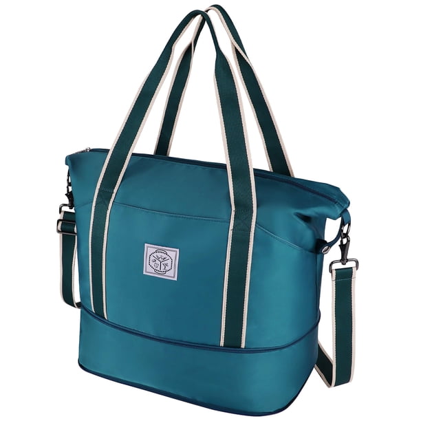 Bolsa de viaje WALNEW Weekender impermeable para mujeres y hombres