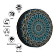 thumbnail image 4 of Wukai Mandala Print Spare Tire Cover for RV Trailer,Waterproof PVC Faux Leather Wheel Cover Fit for Truck,Trailer,RV,SUV,Camper and Most Vehicle-16 inch, 4 of 6