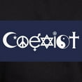thumbnail image 3 of CafePress - Coexist Sweatshirt - Pullover Hoodie, Classic, Comfortable Hooded Sweatshirt, 3 of 4