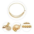 thumbnail image 4 of Youkk Gold Durable Chain Waist Belt For Fashionable Women Smooth Line Retro Style Chain Belts 1Set, 4 of 6
