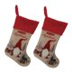 thumbnail image 2 of Ganfancp 2 Pcs Christmas Stockings New Set, Gnomos Santa Navidad Medias Personalizadas (18Inch) Suave Clásico Rojo y Chimenea Colgante para Familia Holiday Xmas Ofertas de La Semana 2 X Calcetines de, 2 of 6