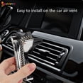 thumbnail image 6 of Spencer Universal Car Phone Holder with Bing Crystal Rhinestone Car Air Vent Mount Clip Cell Phone Holder for iPhone Samsung Phone Holder (Black), 6 of 8