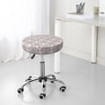 thumbnail image 7 of Kdxio Beautiful Rabbit1 Print Stool Covers Round,Stretch Round Bar Stool Covers Washable Bar Stool Cushion Slipcover for 12-15 Inch Chair, 7 of 7