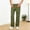 Army Green, variant on Boys Casual Pants Size 4-15 Adjustable Waist Solid Color 100% Cotton Straight Leg Loose Fit Long Pants for Kids Outdoor Play Daily Army Green Size 6