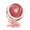 Pink, variant on tumgatte Fil-l Clip Fan , Camping Fan With LED Lights & Clip, Battery Operated Fan With Clip, USB Rechargeable Fan For Tent Car RV Hurrican-e Emergency Outages Clearance
