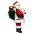 thumbnail image 2 of Fabriche FA0220 10.5 in. Traditional Santa with December 25th Calendar, 2 of 6