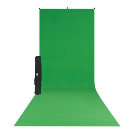 UPC: 0812735026992 | Westcott X-Drop Wrinkle-Resistant Backdrop Kit – Chroma-Key Green Sweep (5  x 12 )