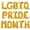 Gold, variant on Letter Balloons - LGBTQ PRIDE MONTH 16" Inch Alphabet Letters Foil Mylar Balloon Pride Month Party Banner (Gold)