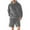 Gray, variant on Men's Sherpa Fleece Sets 2 Piece Hoodie and Shorts Casual Sports Outfits Fuzzy Soft Warm Lounge Tracksuits (XL, Gray)