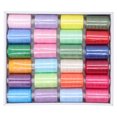 thumbnail image 3 of Unbranded Fil à Coudre Polyester Multicolore, 24 Pcs, 3 of 8