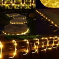 thumbnail image 3 of Skksst 16.4ft 50 LEDs Rope Light Battery Operated Indoor Outdoor Waterproof Flexible Strip Light, 3 of 7